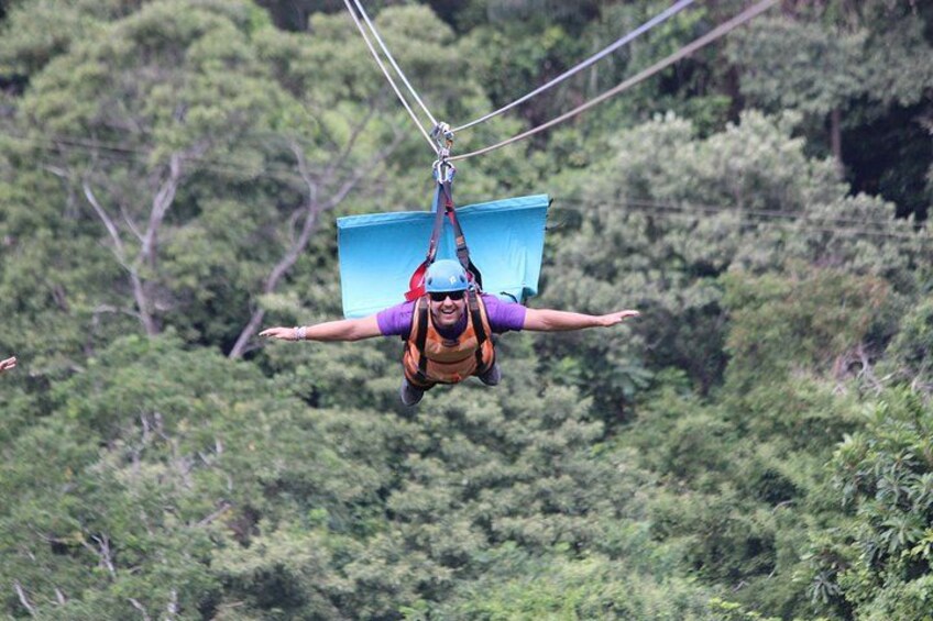 Zuperman Zip 'n Dip Swimming Adventure on Roatan Island, Honduras 3