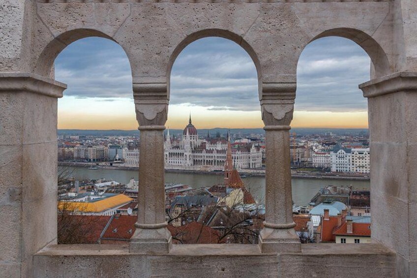 view from the Fisherman's Bastion 1