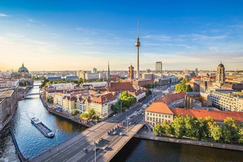 View over Berlin with TV Tower 2