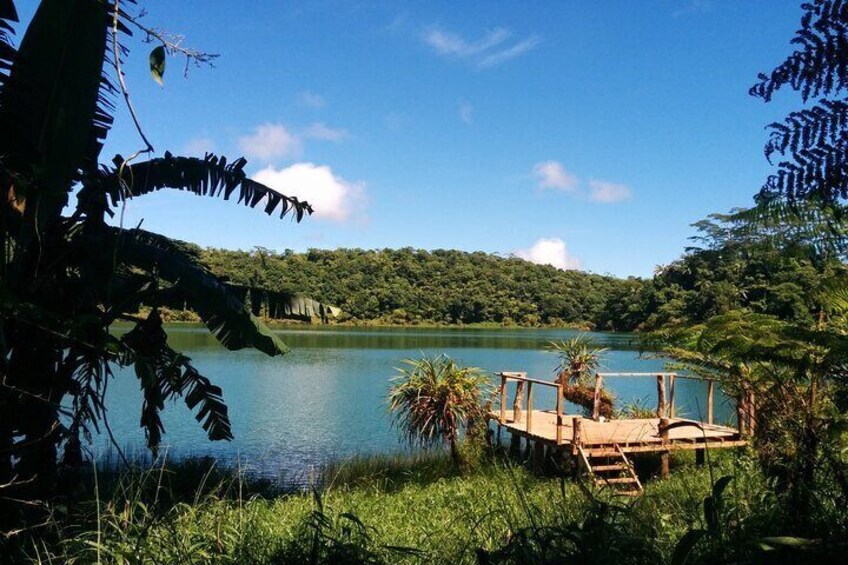 Volcanic Lake Hike and Swim