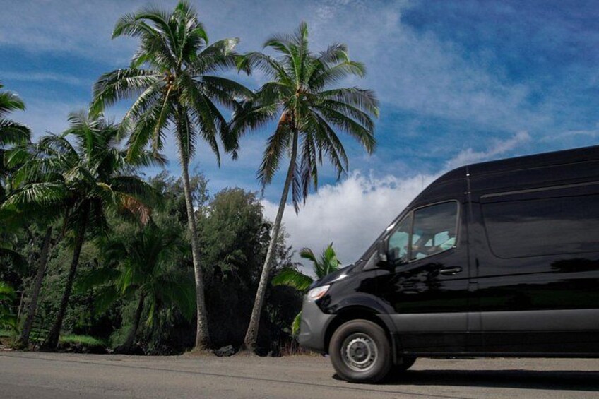Aloha Eco Adventures - 2024/2025 Mercedes vans on the Road to Hana 4