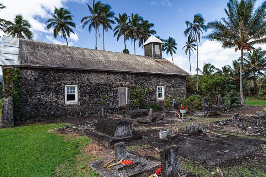 Church on Keanae Peninsula - The Road to Hana 5