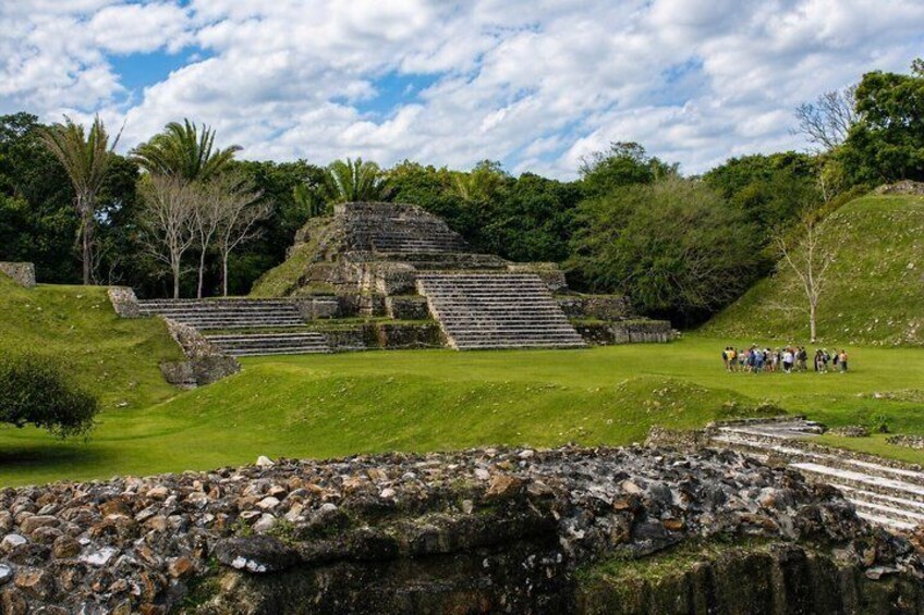 Private Altun Ha, Cave Tubing & Zipline from San Pedro 4