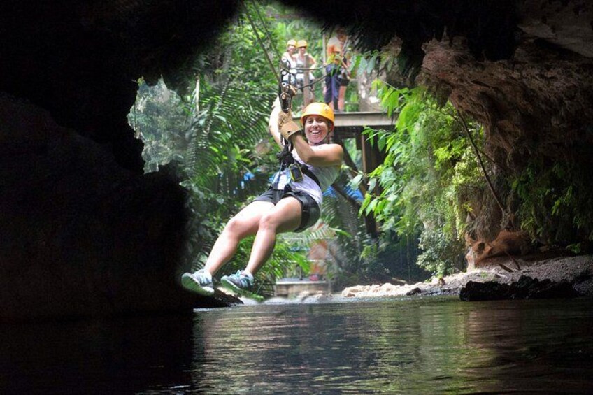 Private Tour: Cave Tubing and Zip line from San pedro 1
