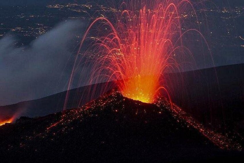 Etna Erupting 2