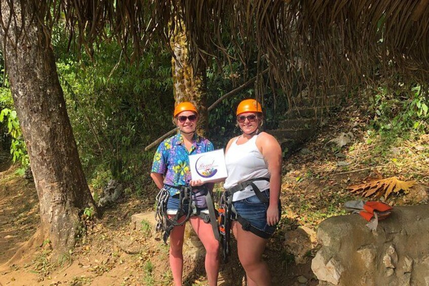 Jungle Zip Line, The Belize sign & Rum Factory from Belize City 2