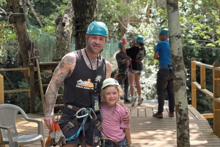 Jungle Zip Line, The Belize sign & Rum Factory from Belize City 1