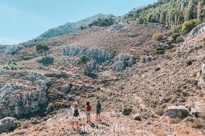 Karpathos Lastos mountain Hike with guide 2