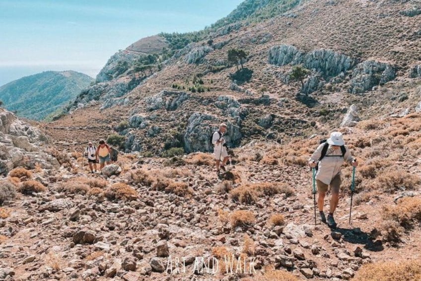 Karpathos Lastos mountain Hike with guide 3