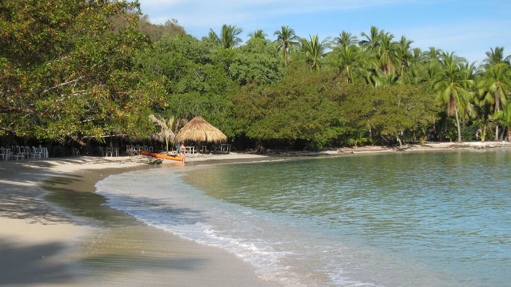 Secluded beach in Ixtapa