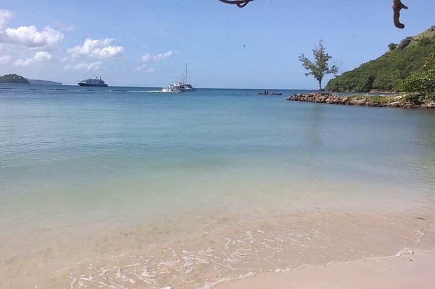 Beach Shuttle To Pigeon Island