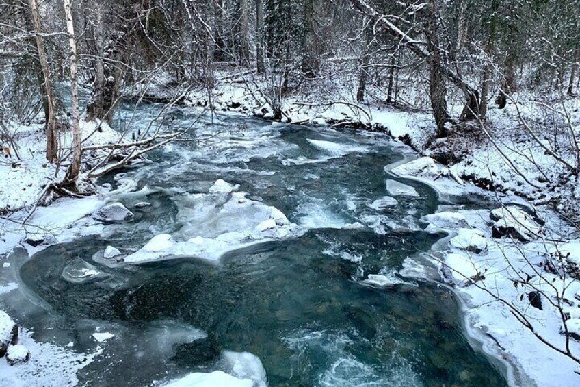 Winter Waterfall Walk