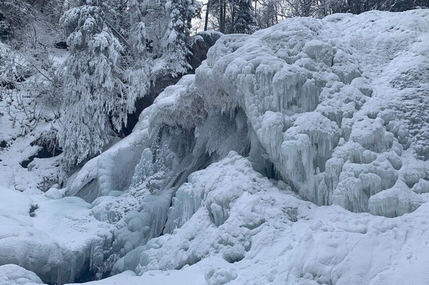 Winter Waterfall Walk 2