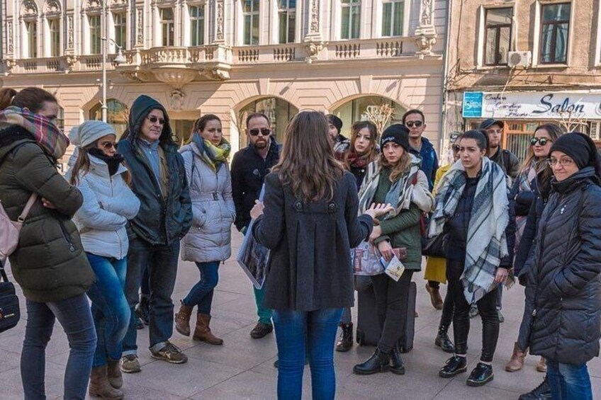Bucharest Tour Guide with Group 2
