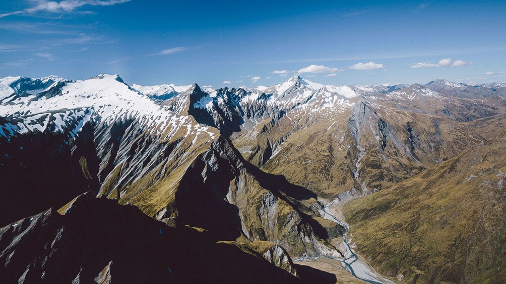 Aerial view of Mountain top