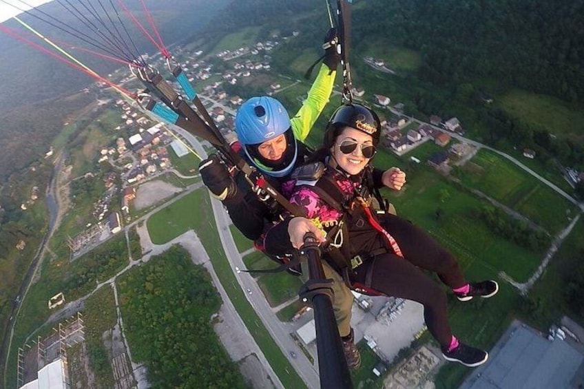 Tandem Paragliding Experience in Sarajevo, Bosnia and Herzegovina 1
