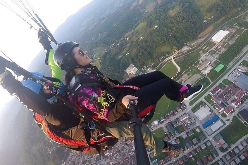 Tandem Paragliding Experience in Sarajevo, Bosnia and Herzegovina 5