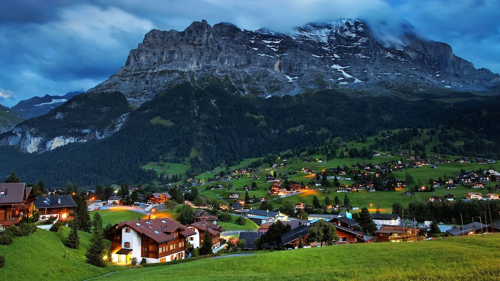 mountain view near zurich