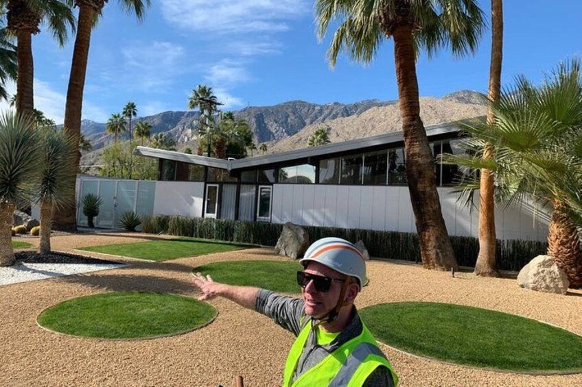 Howdy! Your guide, Brennan, relating some facts about the architecture and history 3