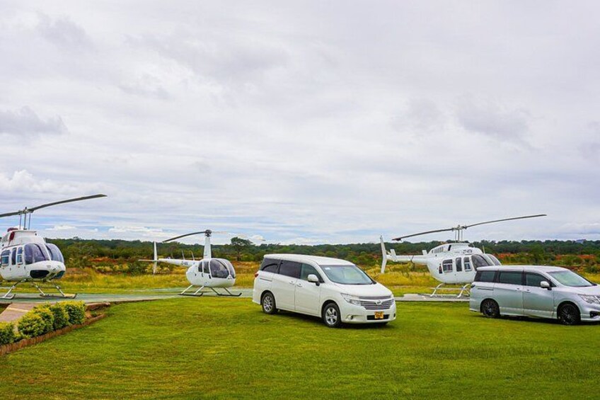 Helicopter Scenic Flight over Victoria Falls 12-13 minutes Flight 2