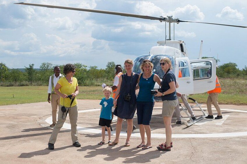 Helicopter Scenic Flight over Victoria Falls 12-13 minutes Flight 2