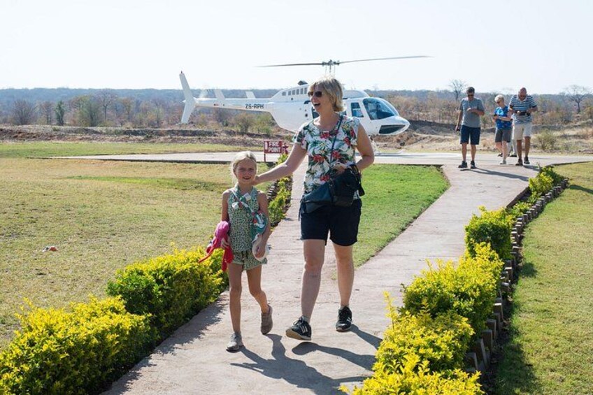 Helicopter Scenic Flight over Victoria Falls 12-13 minutes Flight 2
