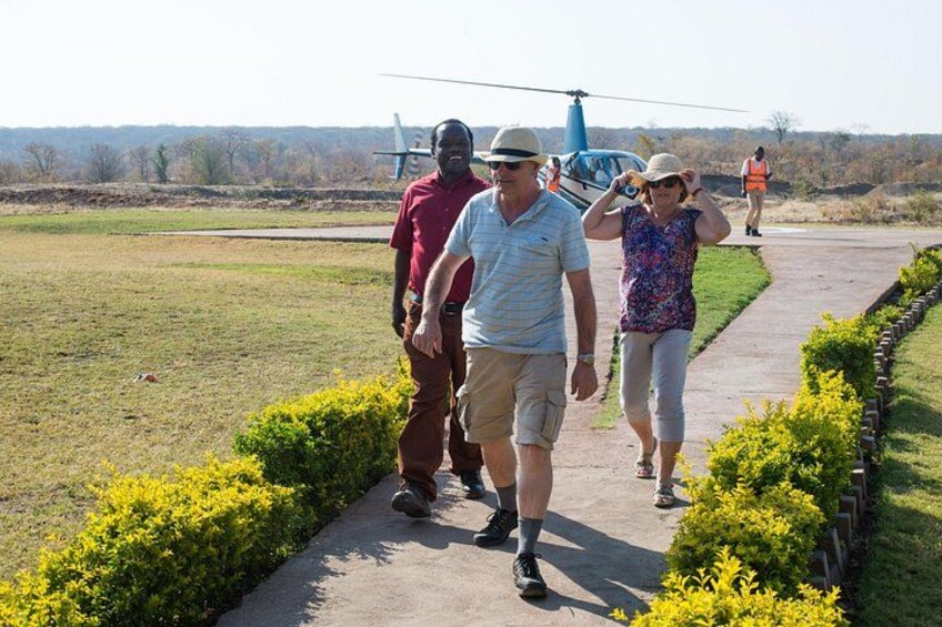 Helicopter Scenic Flight over Victoria Falls 12-13 minutes Flight 3