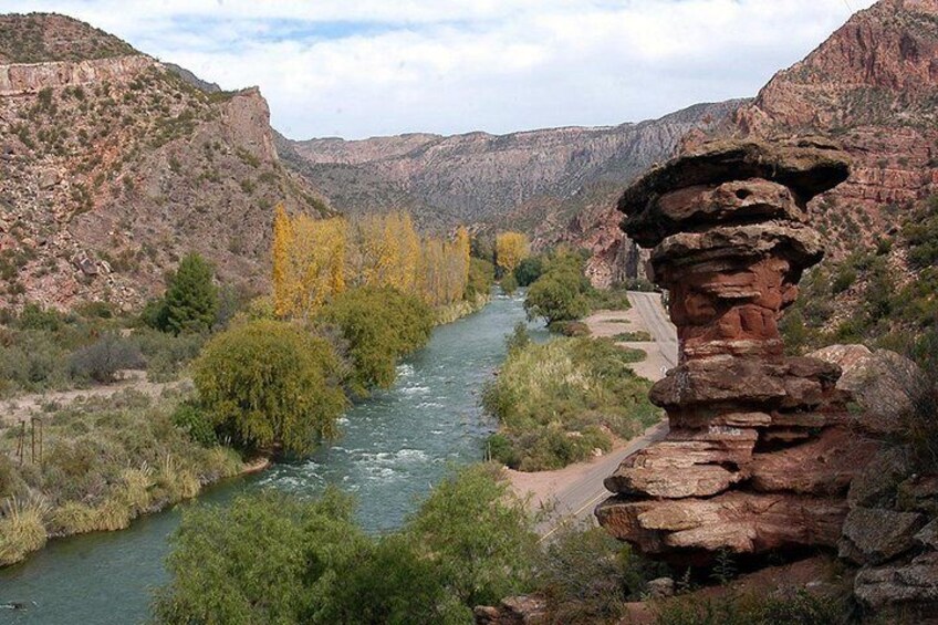 San Rafael y Cañón del Atuel 