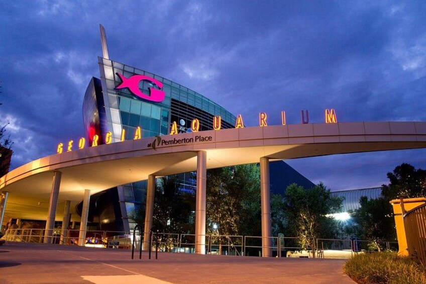 City Lights Atlanta Night-Time Bus Tour with Photos & Dinner Stop 3