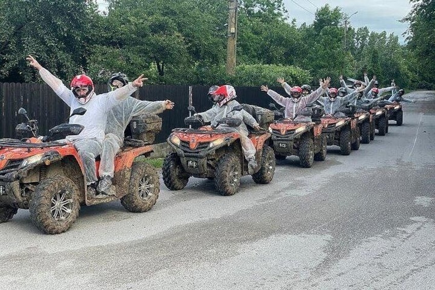 Half a day ATV fun tour near Bucharest 1
