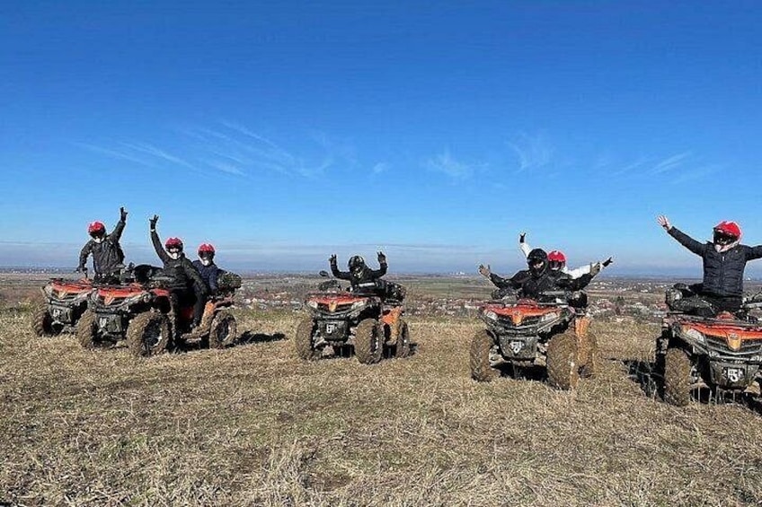 Half a day ATV fun tour near Bucharest 4
