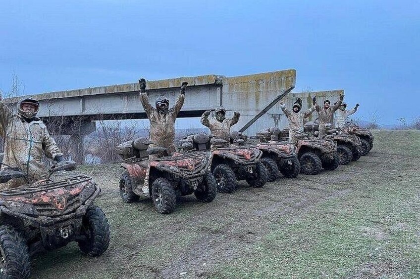 Half a day ATV fun tour near Bucharest 3