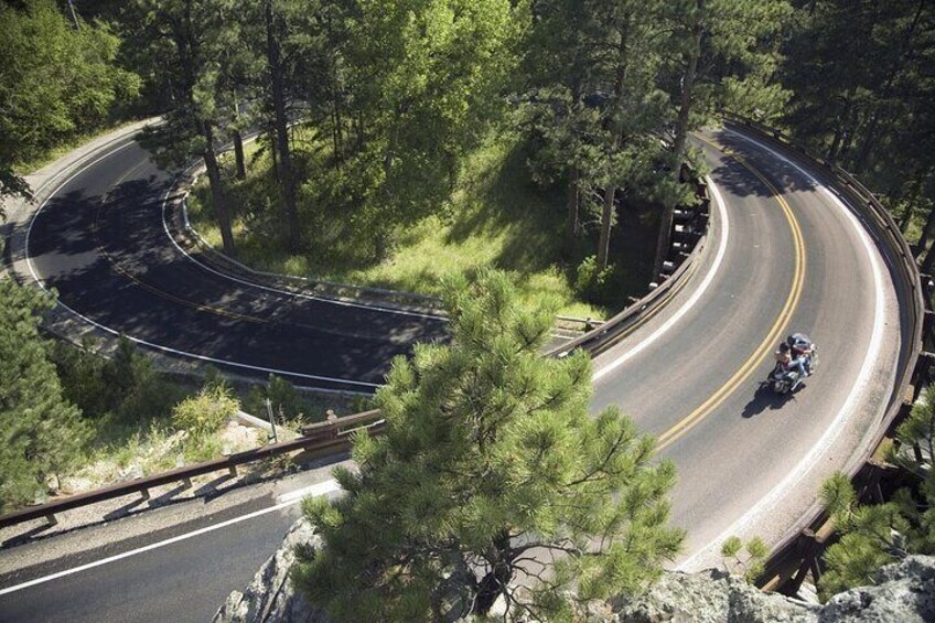 Pigtail Bridges of Iron Mountain Road 5