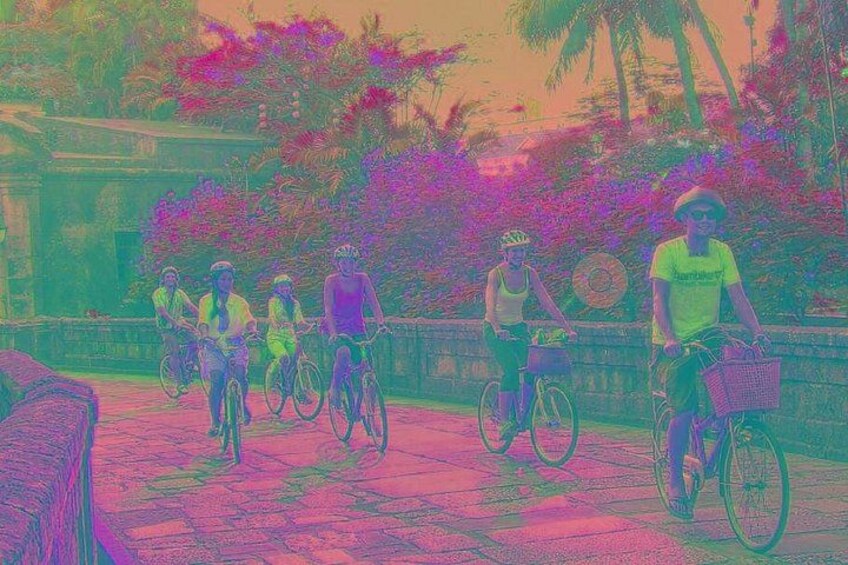 Biking throughout Intramuros 4