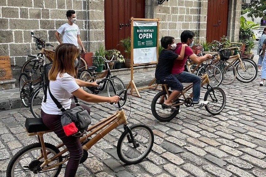 Express Bamboo Bike Tour inside Intramuros 2