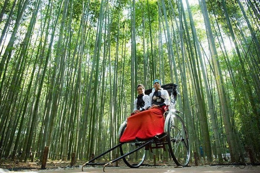 Kyoto Arashiyama Rickshaw Tour with Bamboo Forest 3