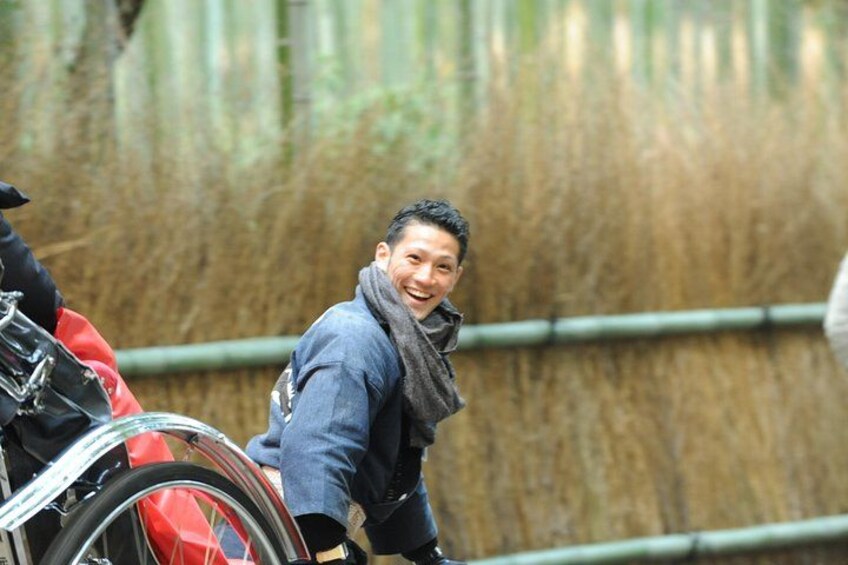 Kyoto Arashiyama Rickshaw Tour with Bamboo Forest 2