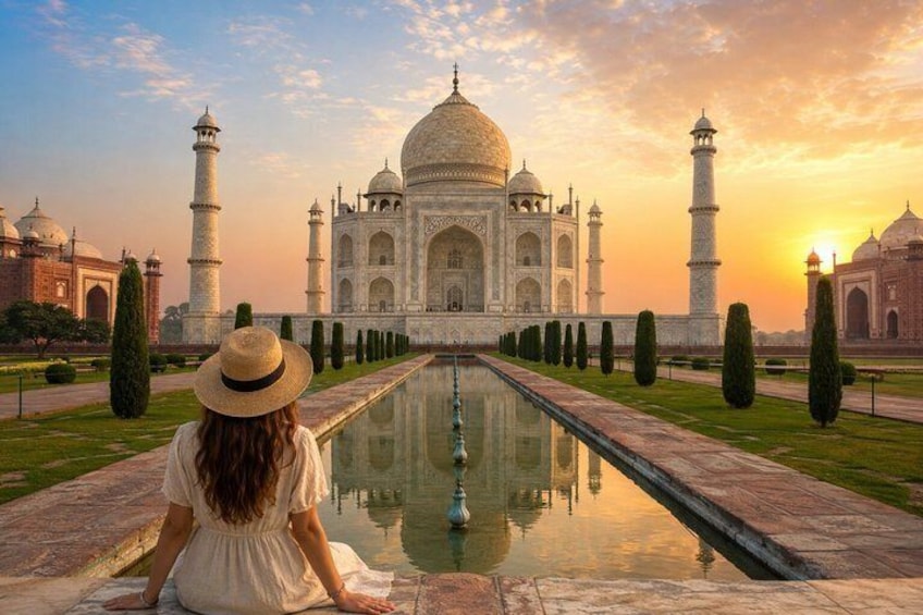 6-Day Private Golden Triangle & Varanasi Tour with One-way Flight 1