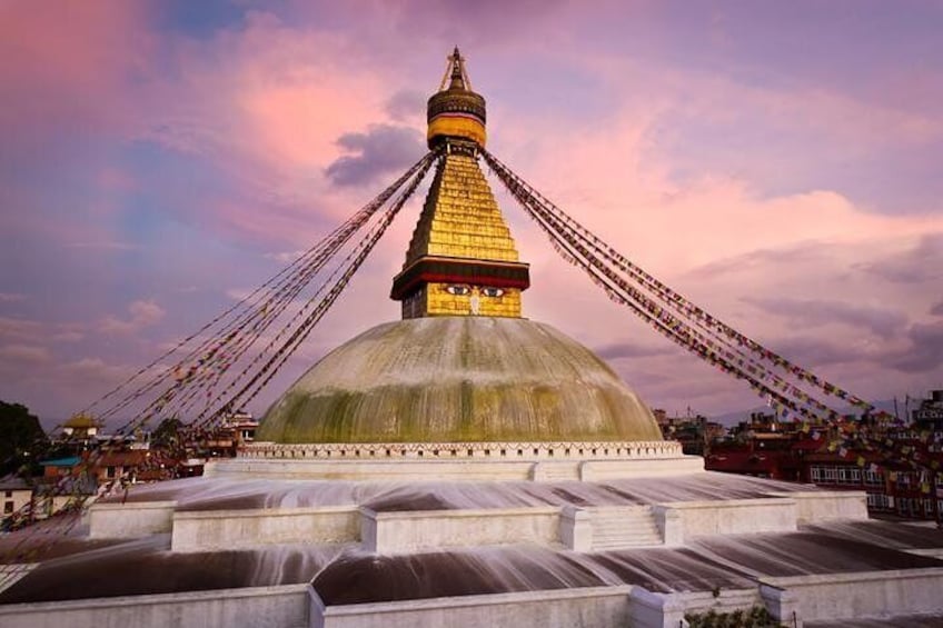 Boudha Nath Temple in Kathmandu, Nepal 1