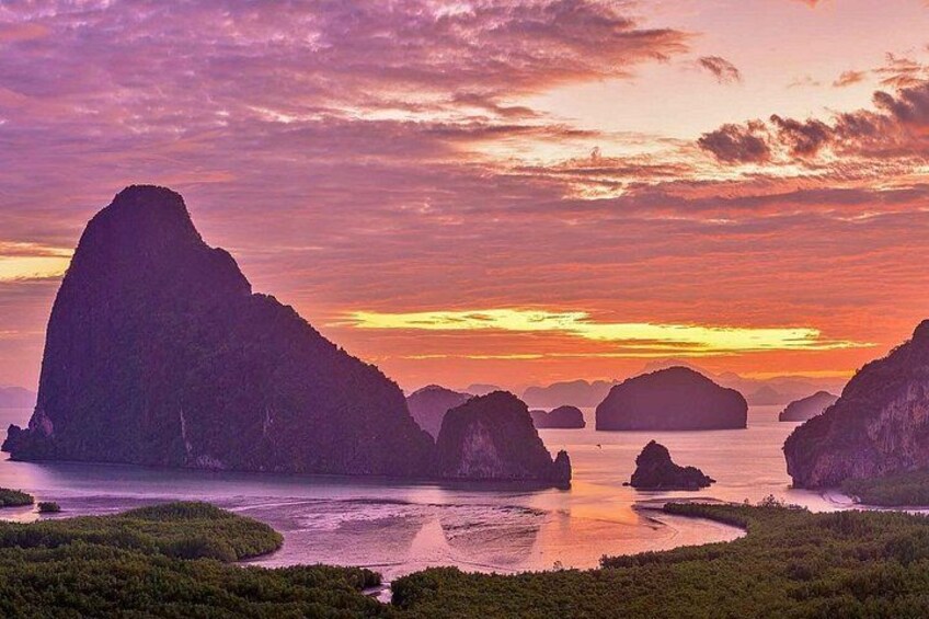 Exclusive Pang Nga Bay Sunset By Speed Boat 1