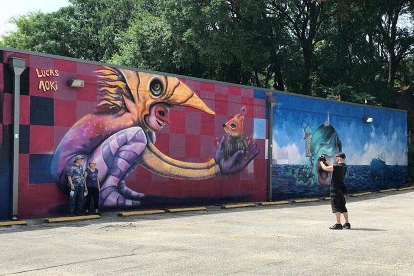 Austin Mural Selfie Tour by Pedicab 4