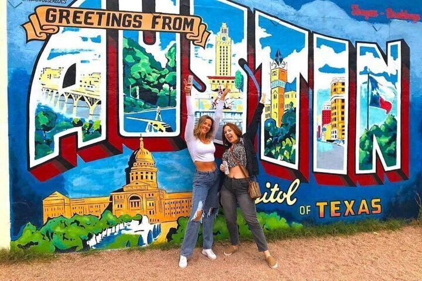Austin Mural Selfie Tour by Pedicab 2