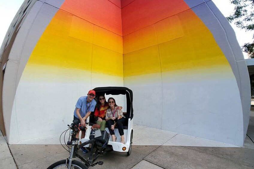 Austin Mural Selfie Tour by Pedicab 2