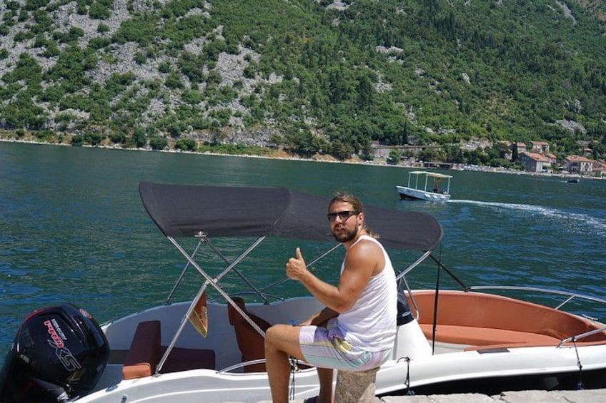 Speed Boat Trip: Kotor Bay attraction , Blue Cave and beach time 4