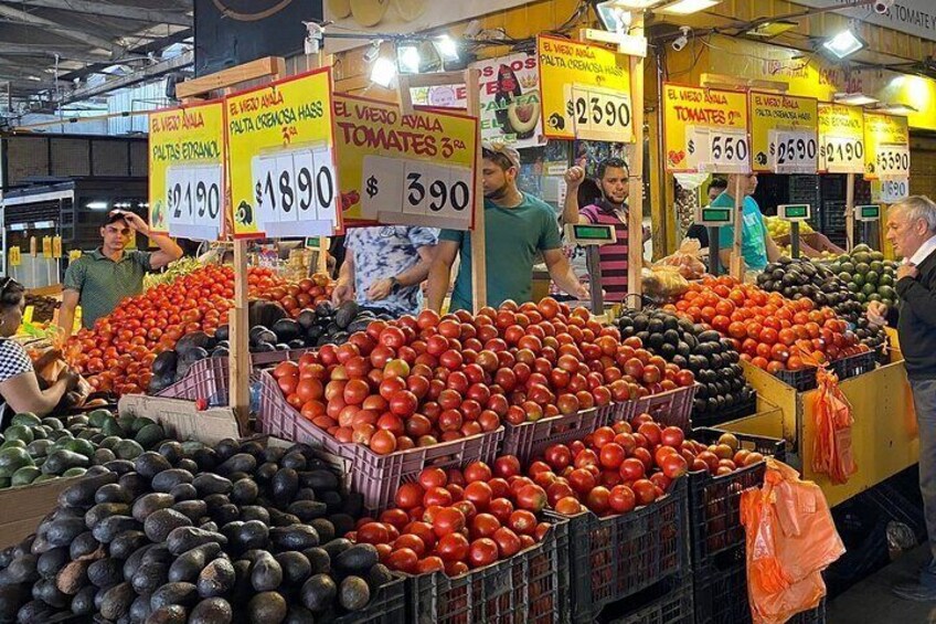 Santiago Markets Small Group Bike Tour