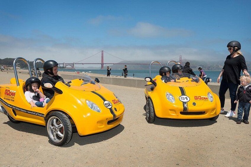 2HR Golden Gate Bridge and Lombard Loop GoCar Tour 5