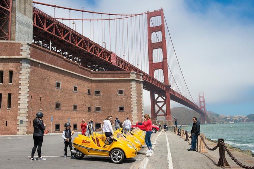 2HR Golden Gate Bridge and Lombard Loop GoCar Tour 3