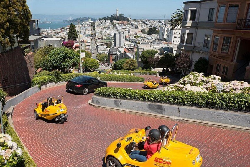 2HR Golden Gate Bridge and Lombard Loop GoCar Tour 3