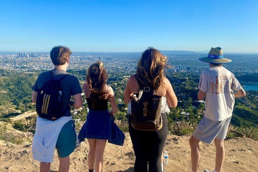 The views of Los Angeles are breathtaking on the Original Hollywood Sign Hike 2