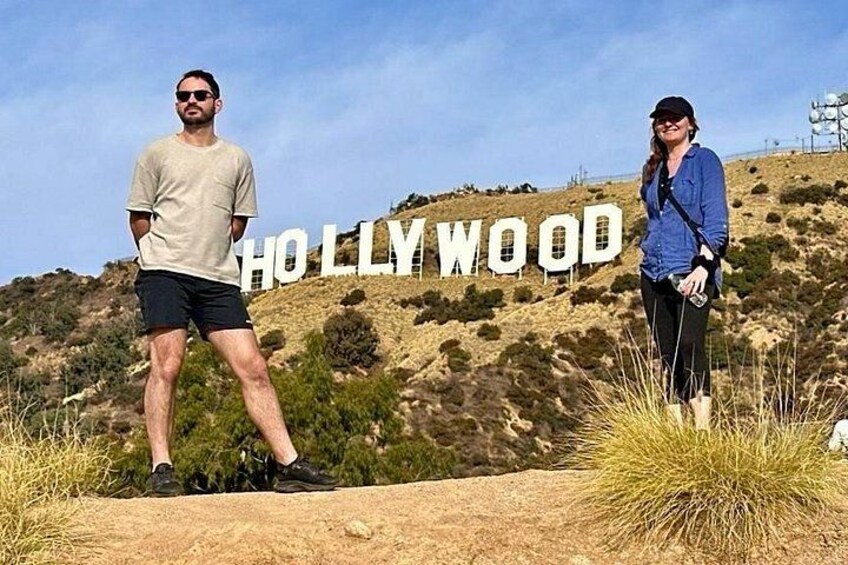 The Original Hollywood Sign Hike from Bikes and Hikes LA will take you closer to the Hollywood Sign than any other tour can take you! 2